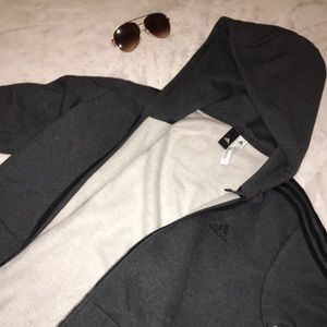 Adidas full zip hoodie NWOT